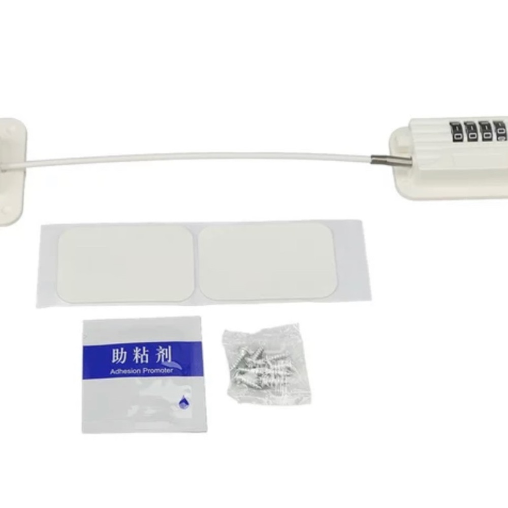 Window Cable Lock, Password Combination Lock - Picture 3 of 4